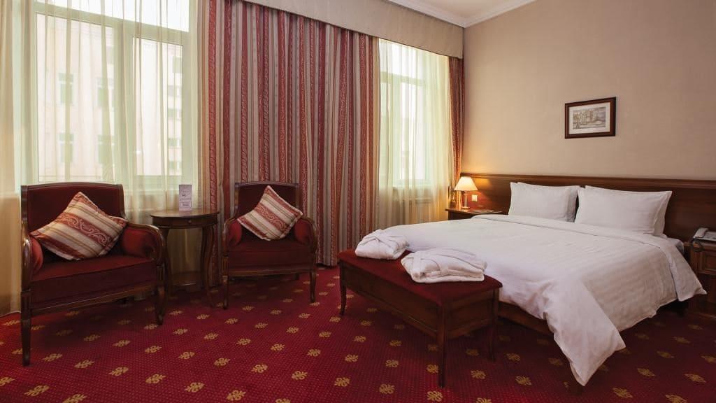 Grand Tien Shan Hotel الماتي المظهر الخارجي الصورة